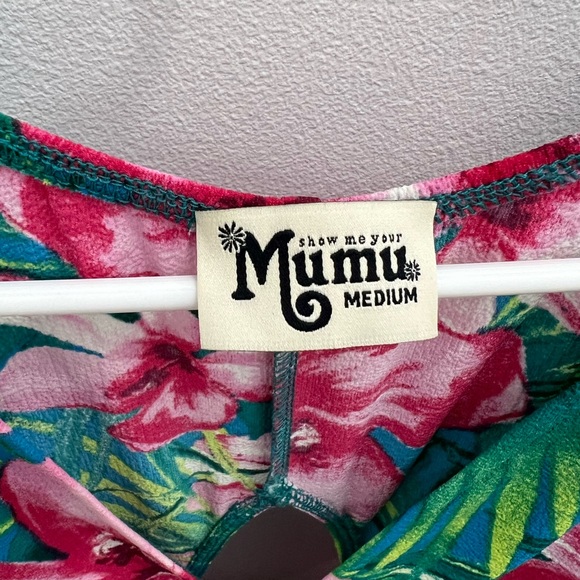 Like new! Show me Your MuMu Ibiza Mini Dress in Lady Luau Stretch - Picture 6 of 6
